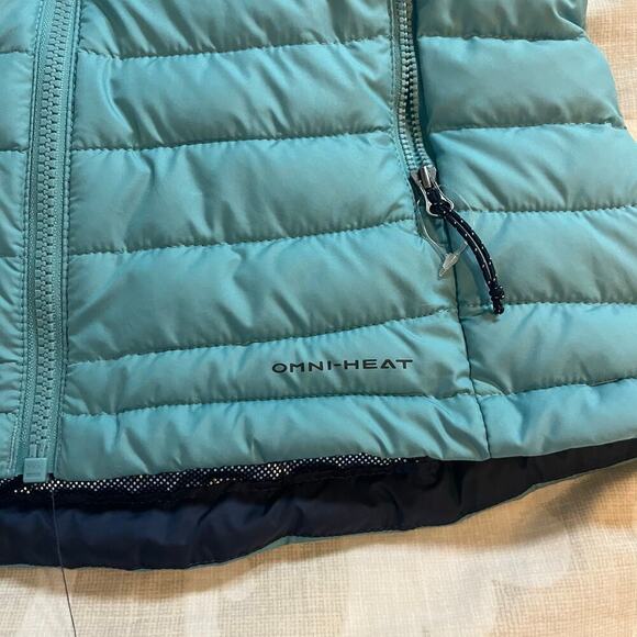 Columbia Omni-heat blue puffer‎ vest women’s small - Picture 5 of 9